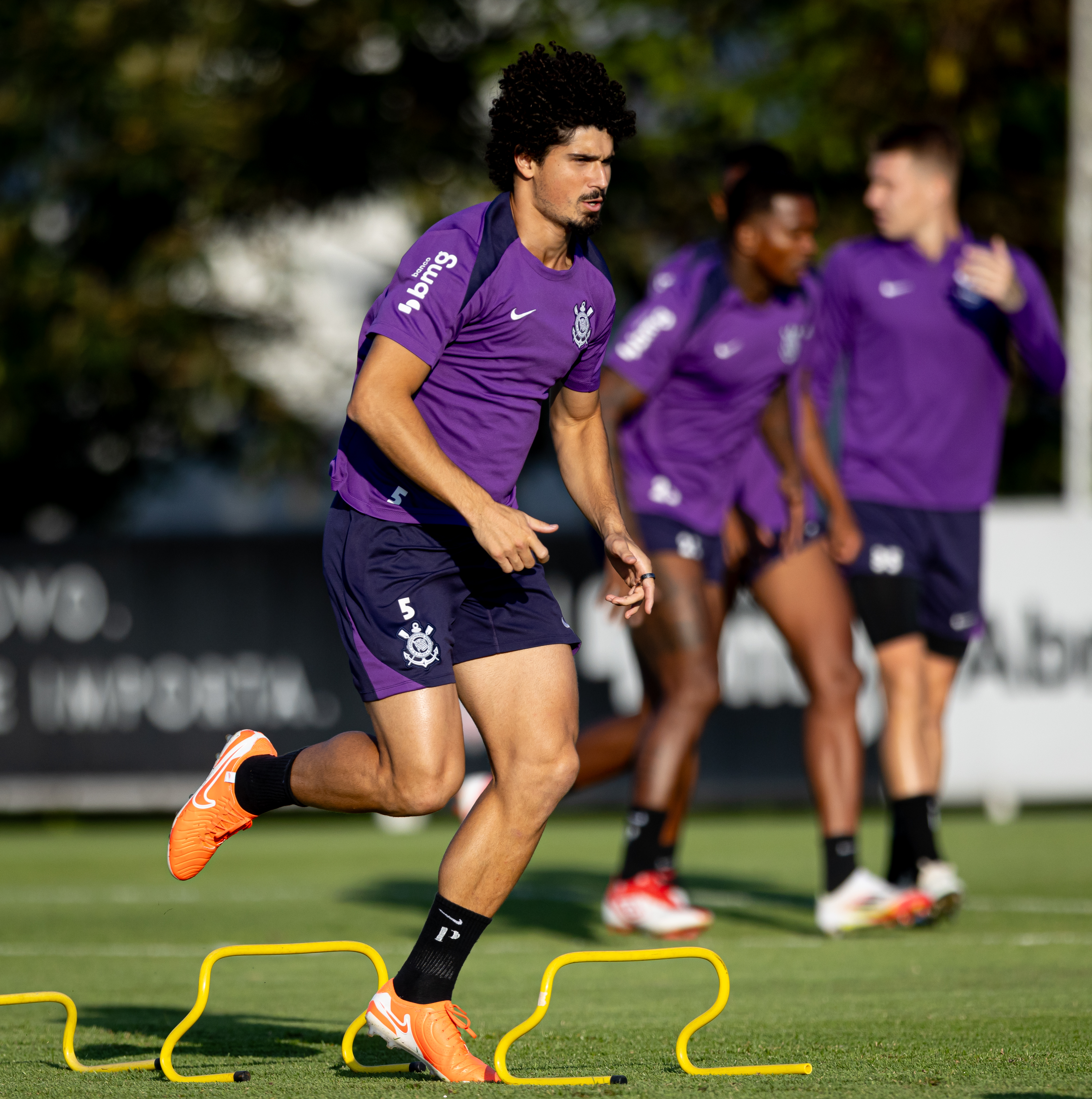 Treino do Corinthians antes do clássico contra o Palmeiras: últimas imagens.