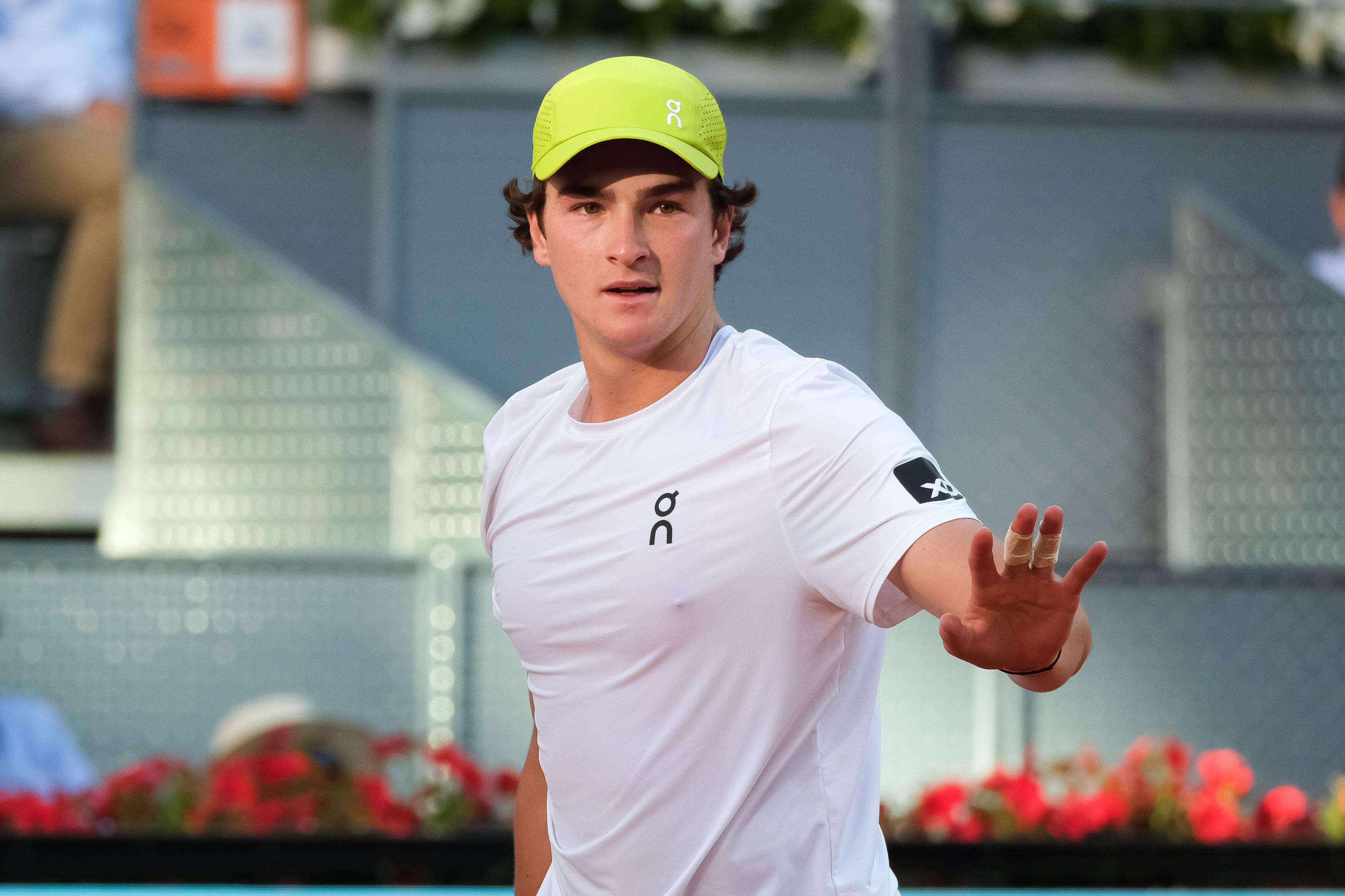 João Fonseca lamenta eliminação em Halle