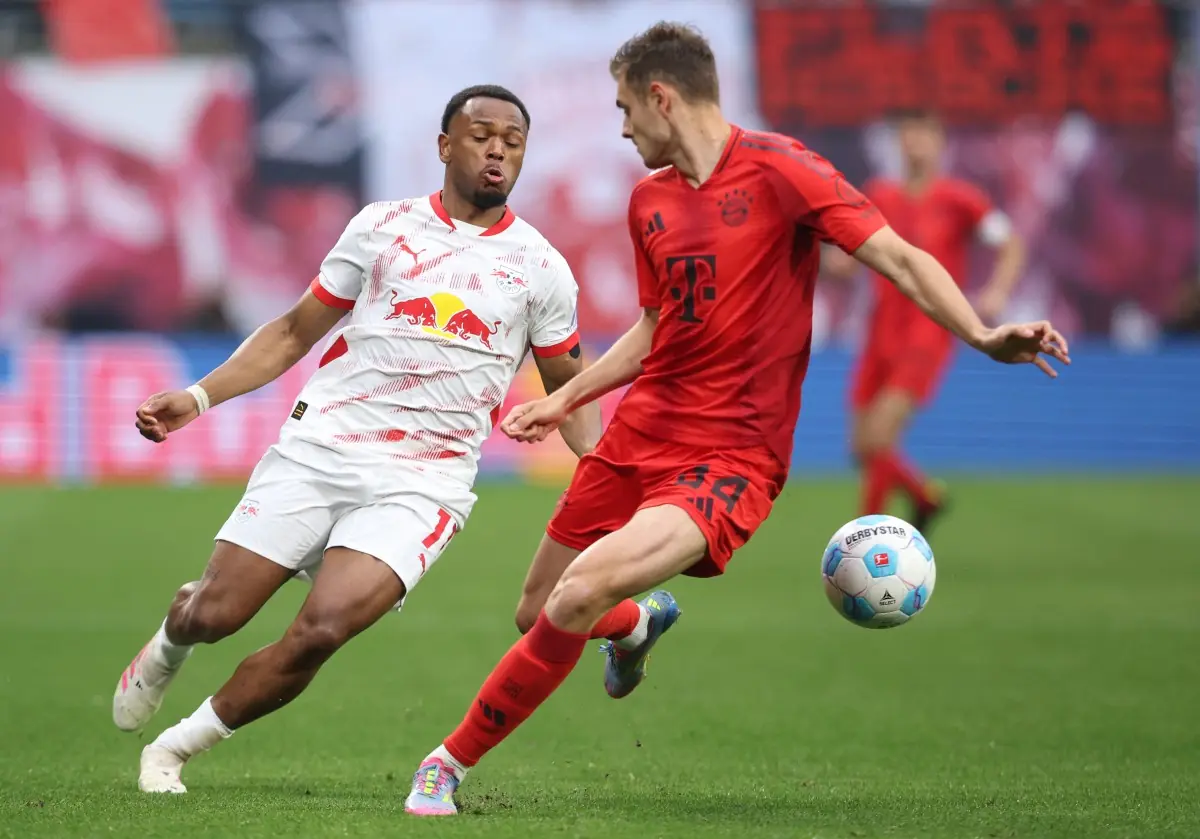 Veja fotos da partida entre RB Leipzig e Bayern de Munique pelo Alemão Imagem ilustrativa para a matéria