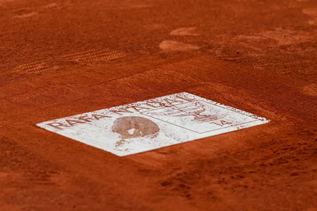 Homenagem a Rafael Nadal em Roland Garros