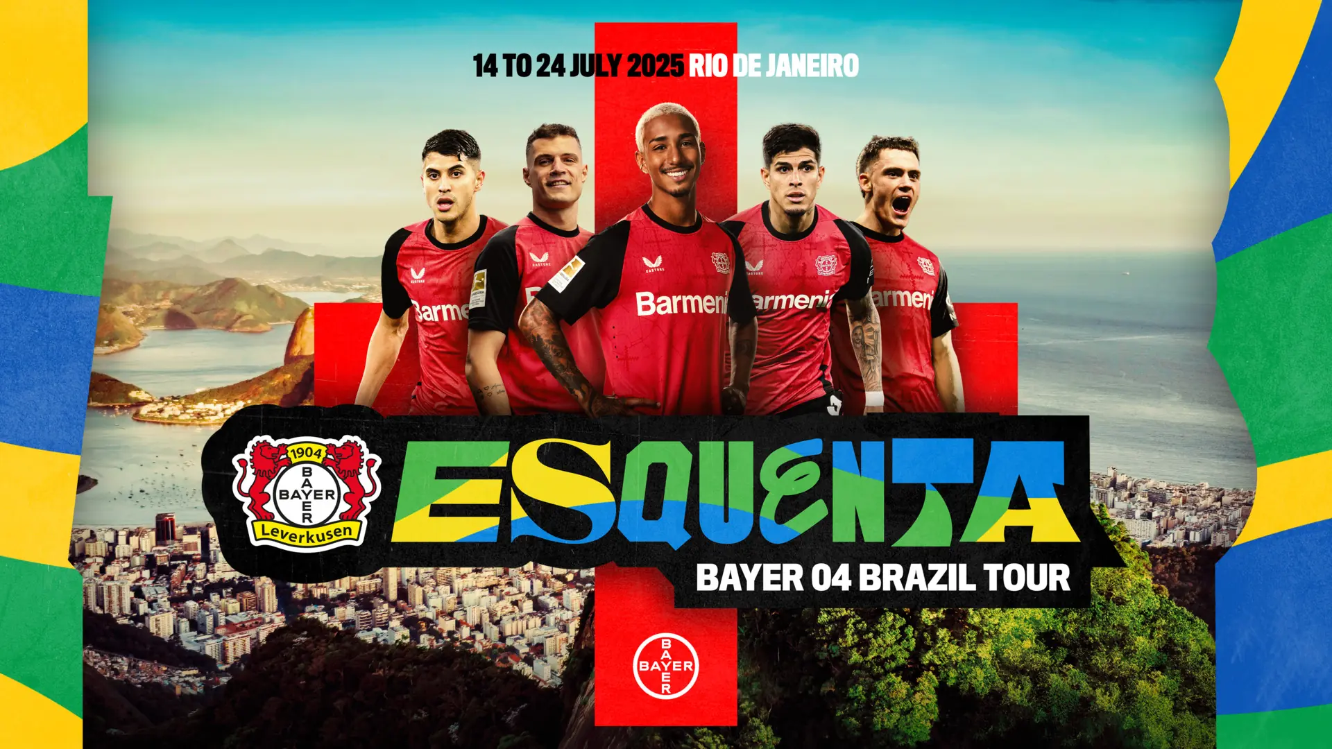 Bayer Leverkusen realizará pré-temporada no Brasil em julho Imagem ilustrativa para a matéria
