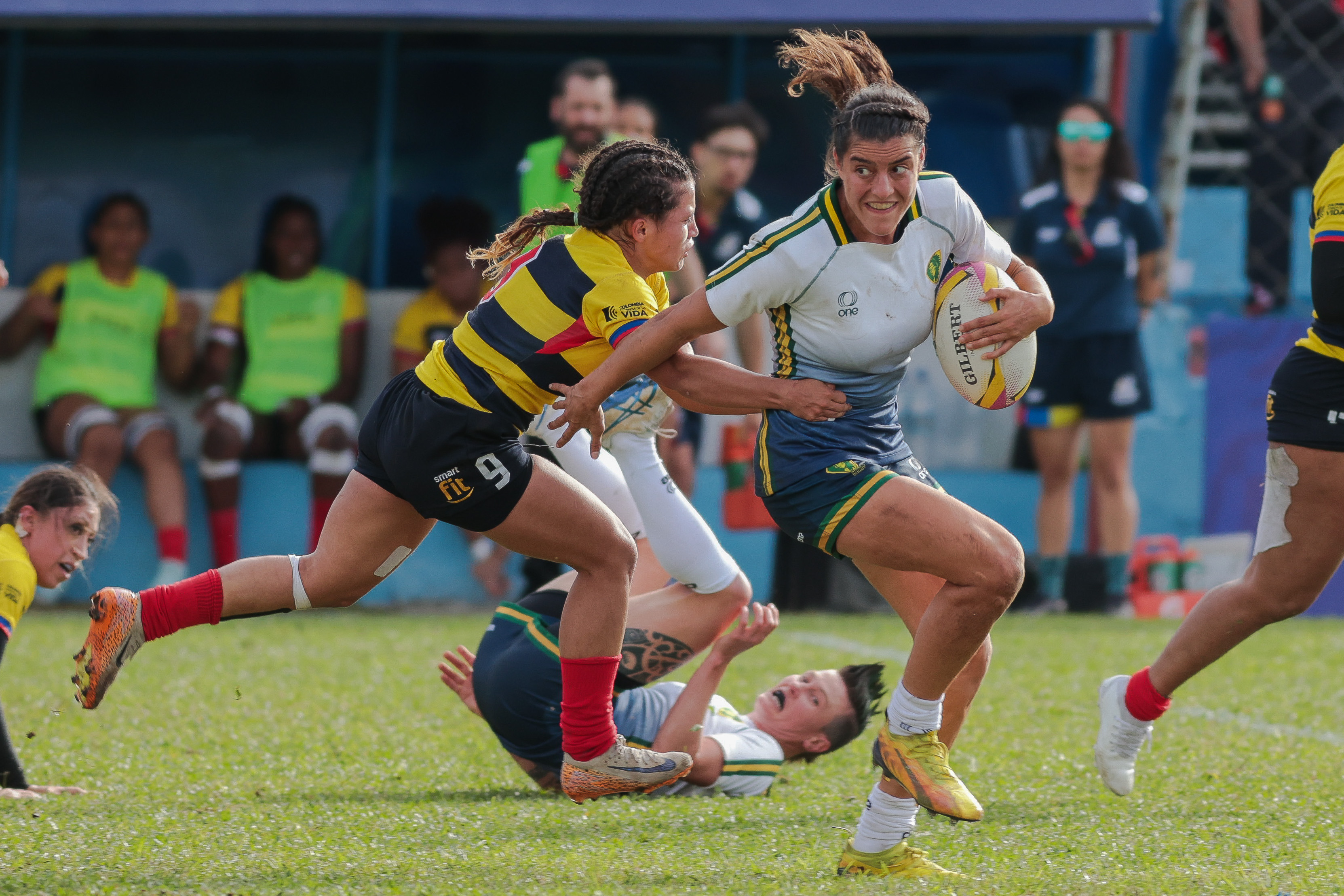 Com direito a placar recorde, Brasil vence Colômbia rumo à Copa do Mundo de rugby