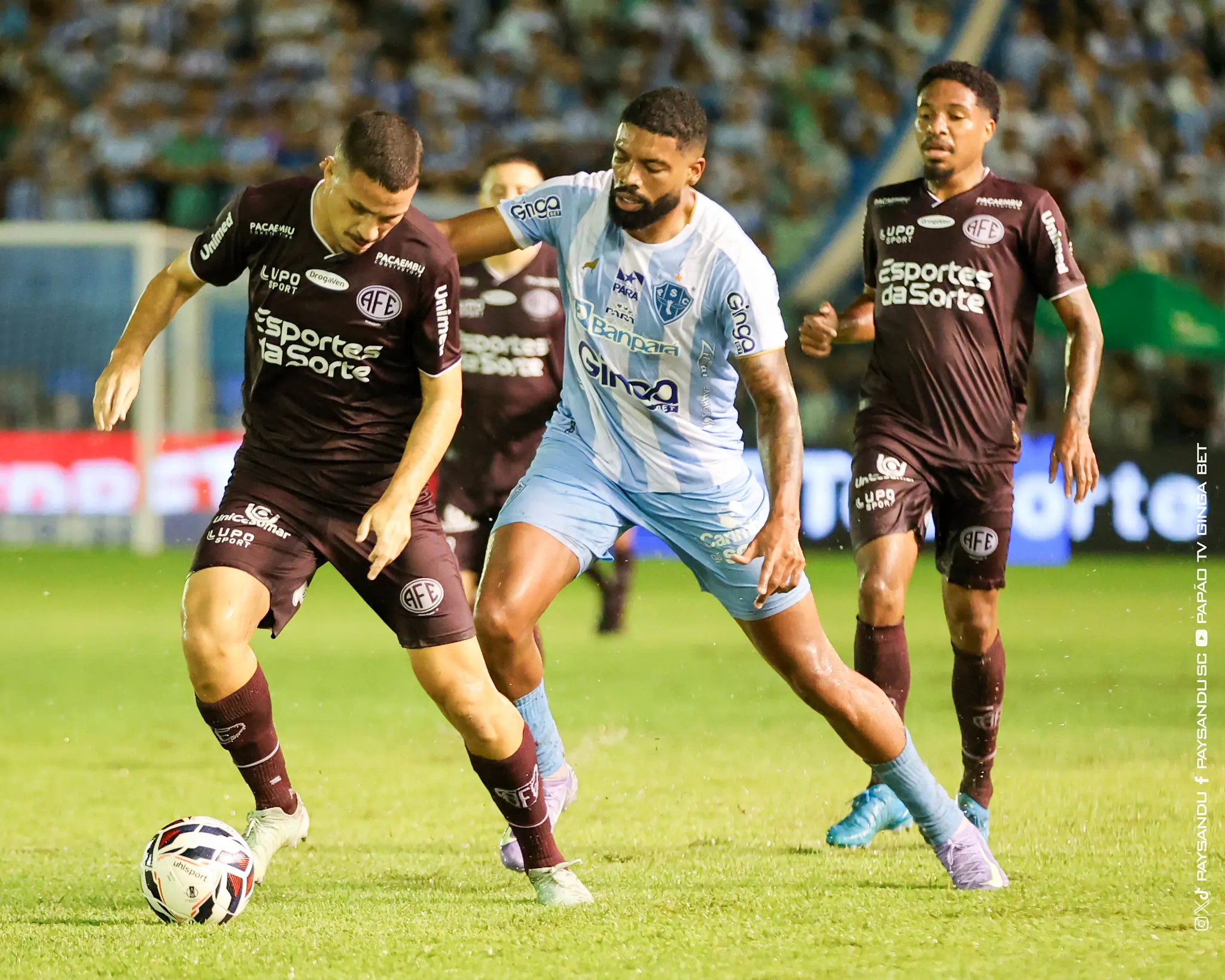 Paysandu vence a Ferroviária de virada pela Série B do Brasileirão Imagem ilustrativa para a matéria