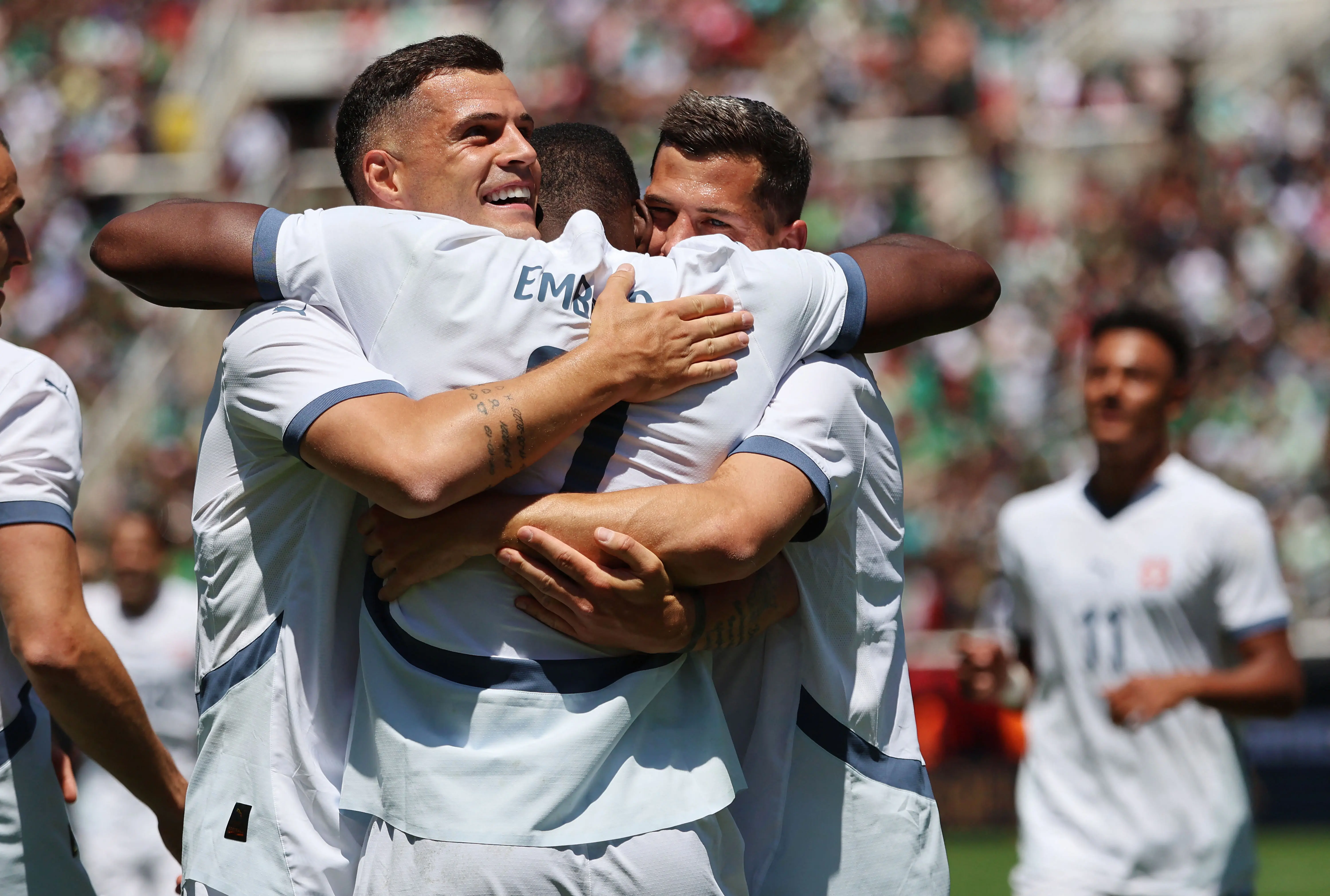 Suíça goleia Estados Unidos em amistoso preparatório para a Copa do Mundo
