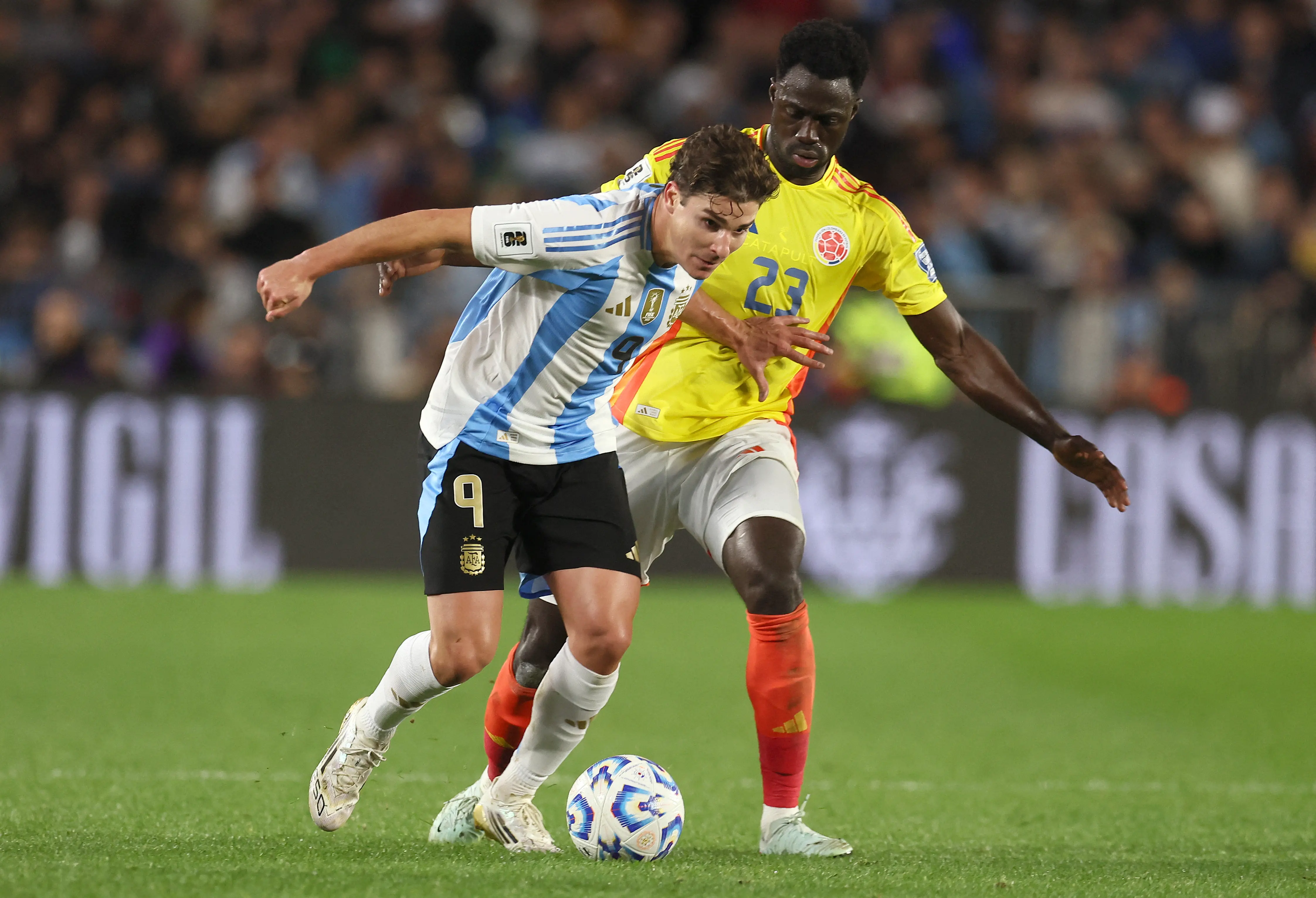 Veja as fotos do duelo entre Argentina e Colômbia pelas Eliminatórias Sul-Americanas