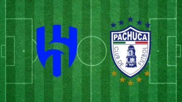 Escudos de Al-Hilal e Pachuca, adversários no Mundial de Clubes