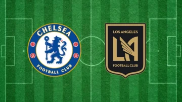 Escudos de Chelsea e Los Angeles FC, adversários do Mundial de Clubes