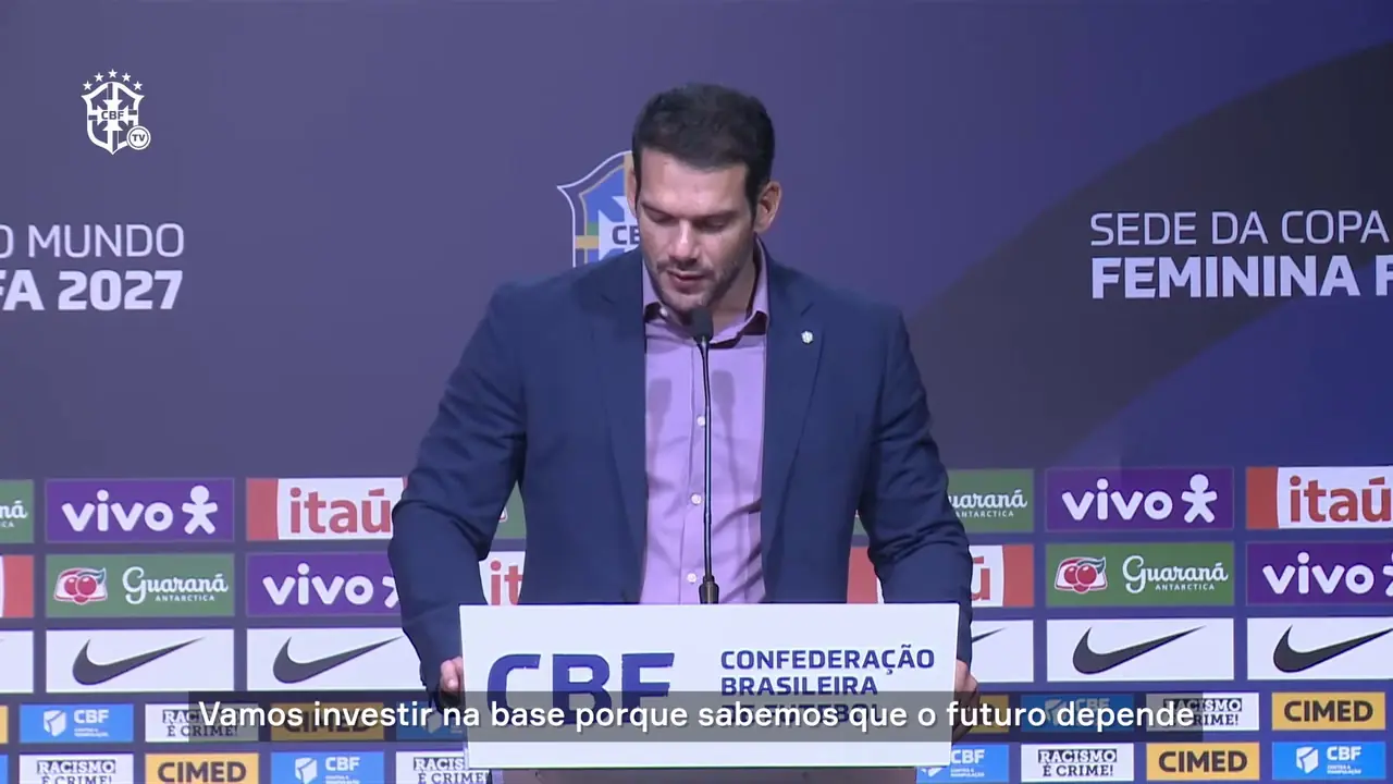 Samir Xaud anuncia investimentos em formação e novos patrocínios para futebol feminino