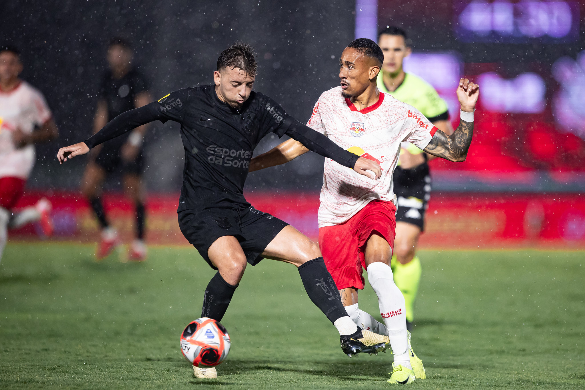 Corinthians mantém equilíbrio contra o Red Bull Bragantino: confira os números.