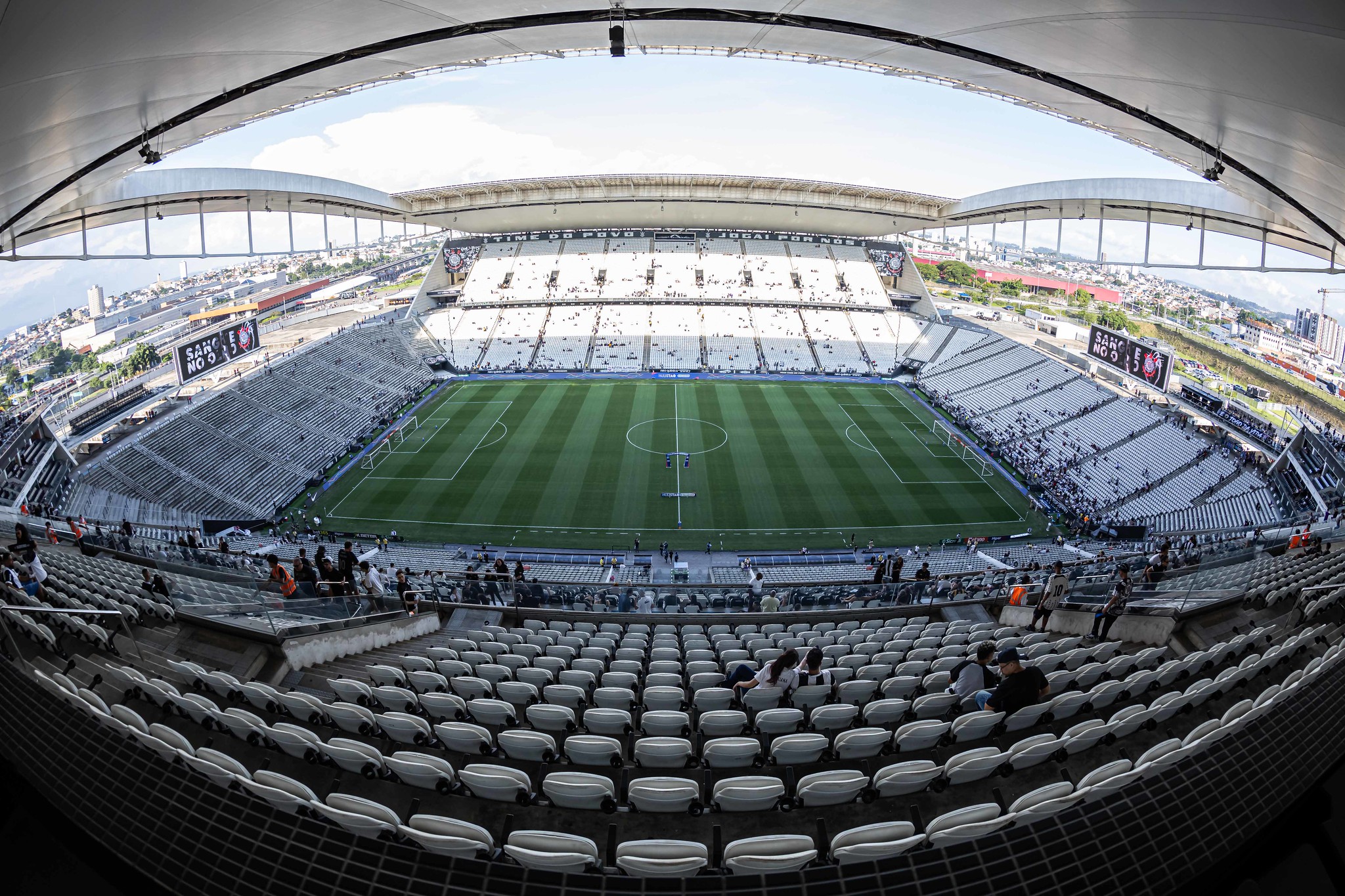 FINALMENTE! Corinthians estreia biometria facial na Arena