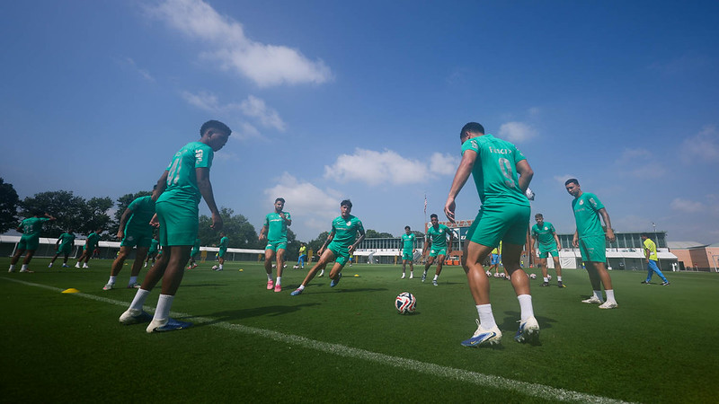 Paulinho Controla Carga e Palmeiras se Prepara Intensamente para Enfrentar o Chelsea.