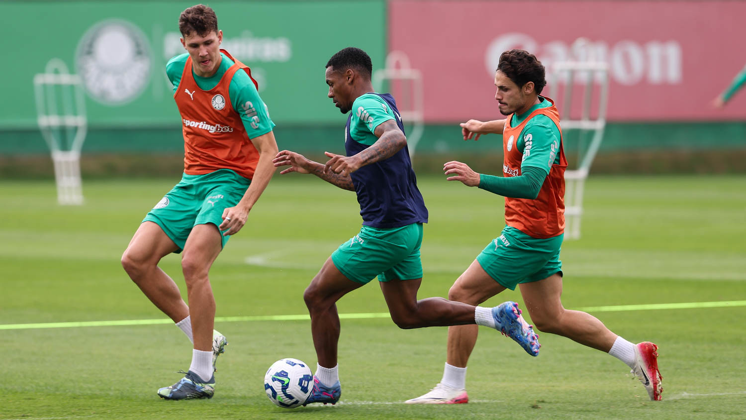 Palmeiras realiza jogo treino em preparação para enfrentar o Mirassol