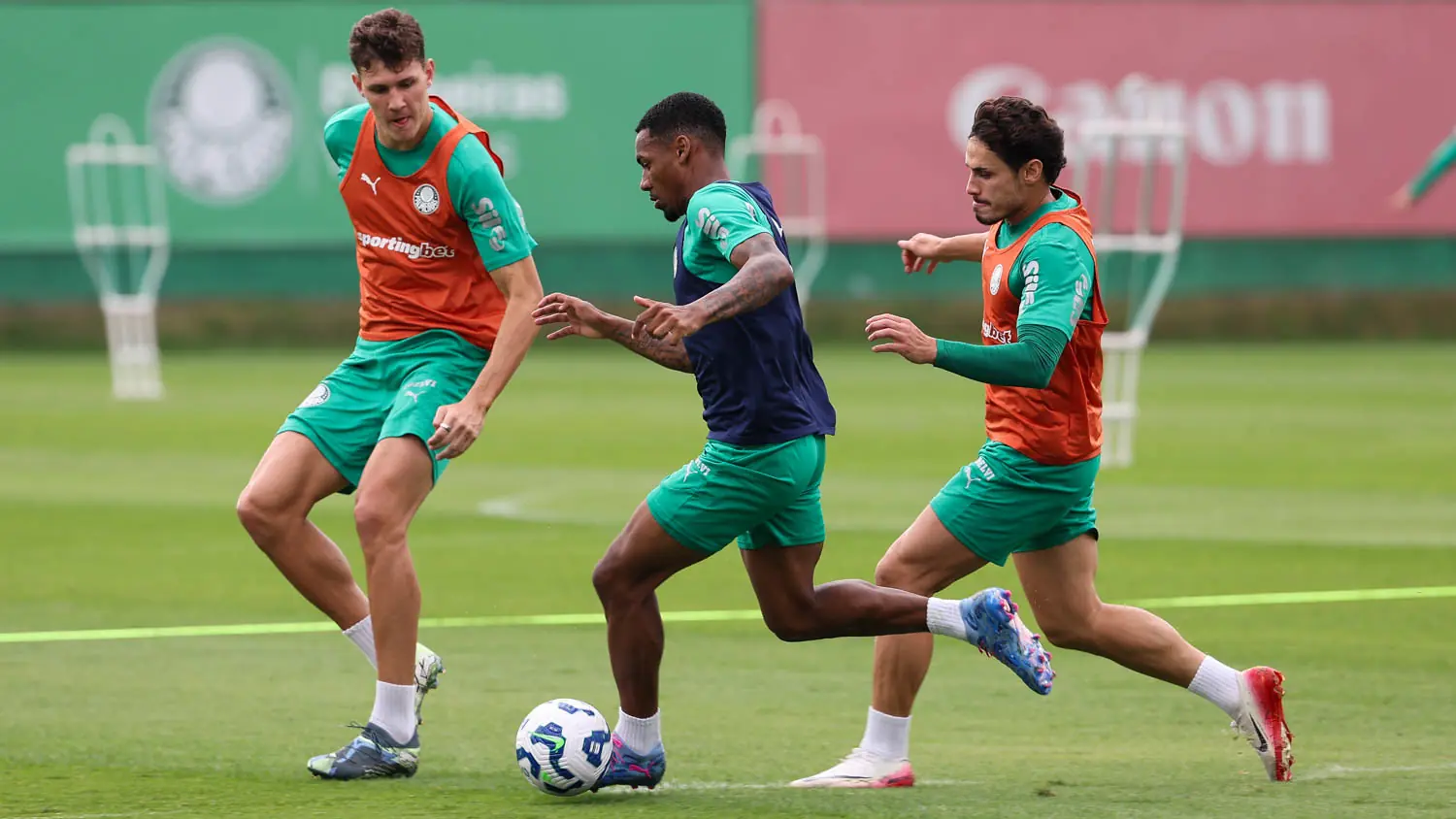 Palmeiras realiza jogo treino e avança em preparação para pegar o Mirassol Imagem ilustrativa para a matéria