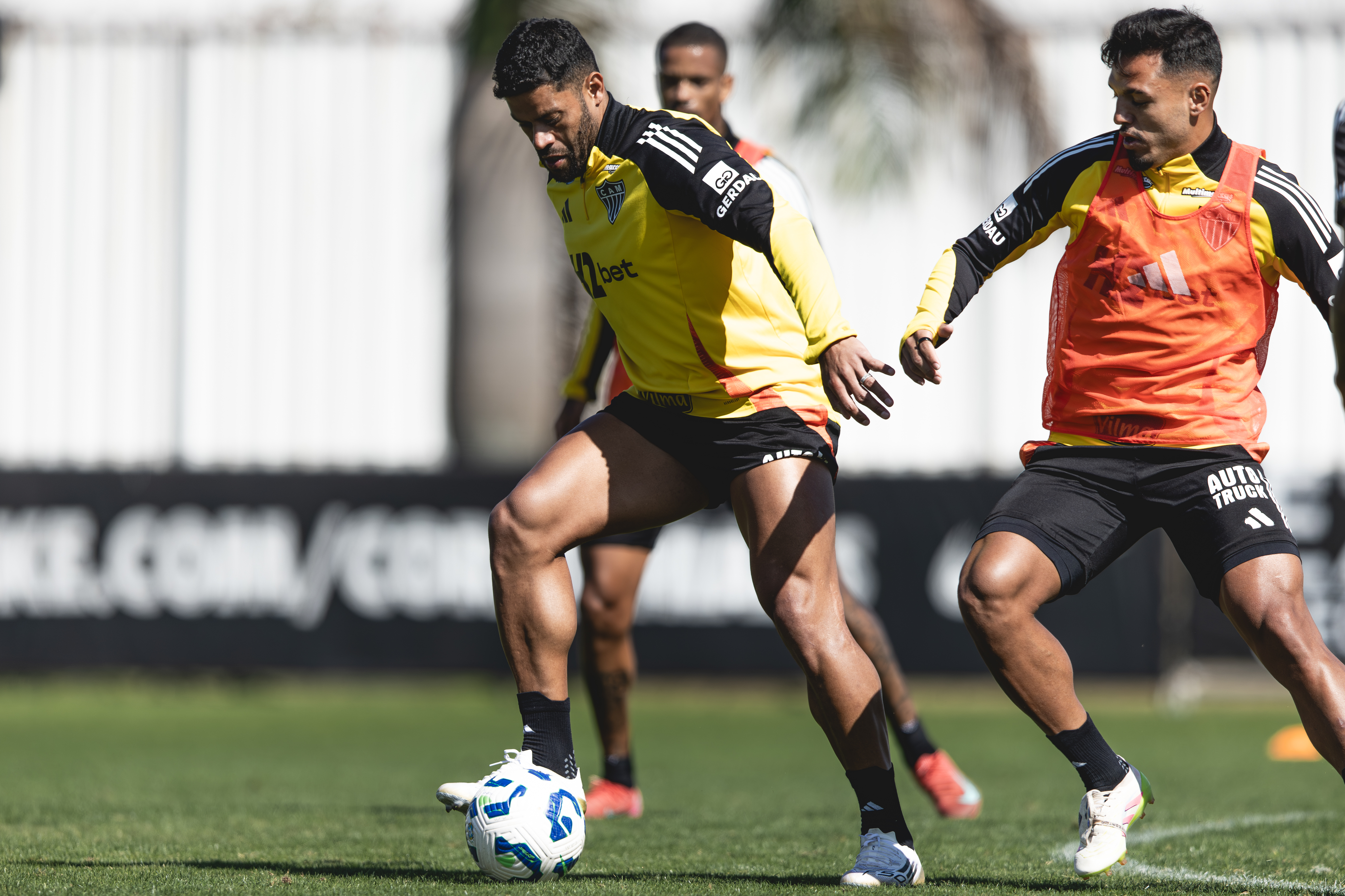 Atlético-MG pronto para duelo contra Palmeiras no Brasileirão.