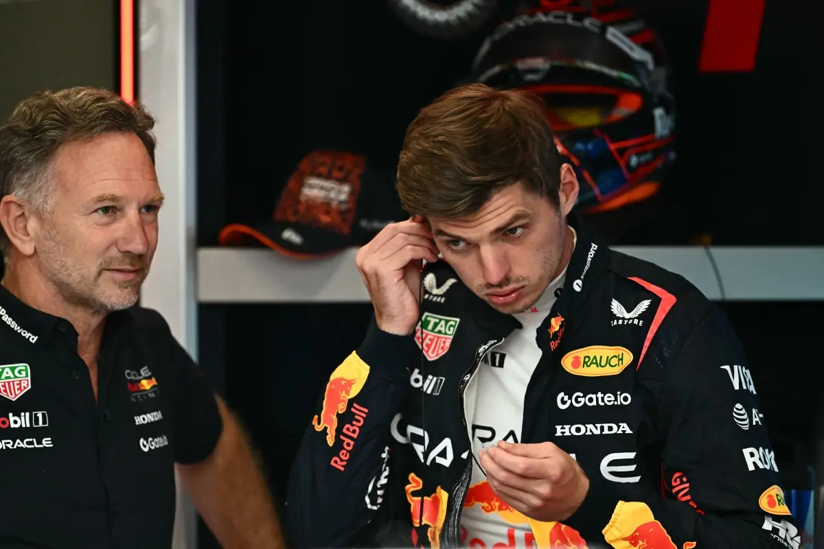 Verstappen e Horner