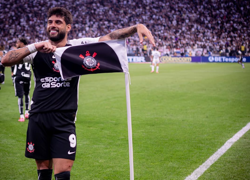 Corinthians renova contrato de Yuri Alberto até julho de 2030.