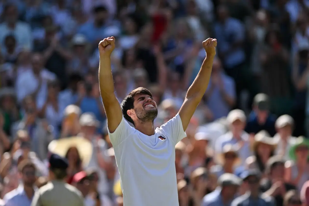 Alcaraz valoriza calma em vitória contra Fritz em Wimbledon Imagem ilustrativa para a matéria