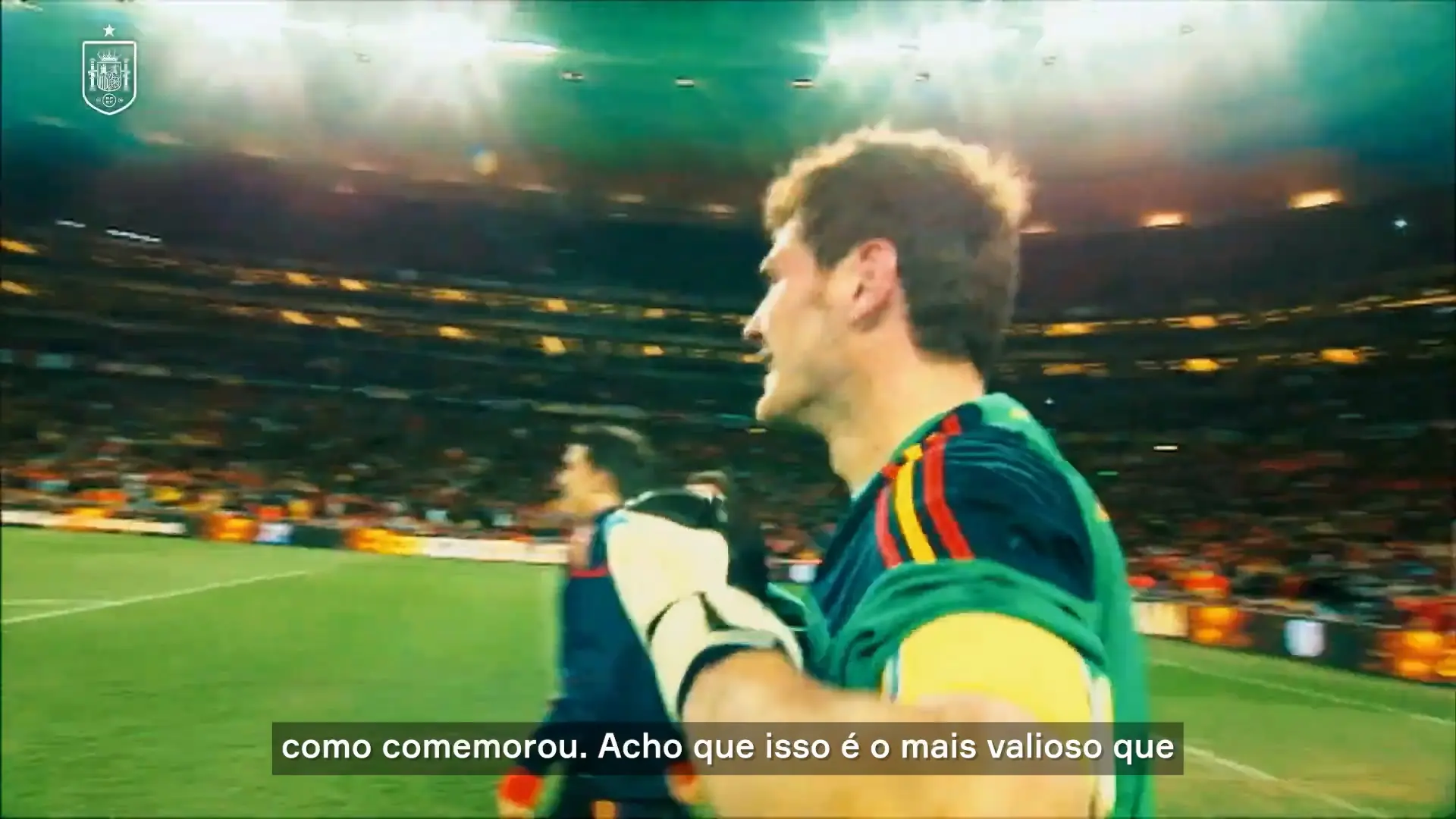 Casillas relembra título da Espanha na Copa do Mundo de 2010