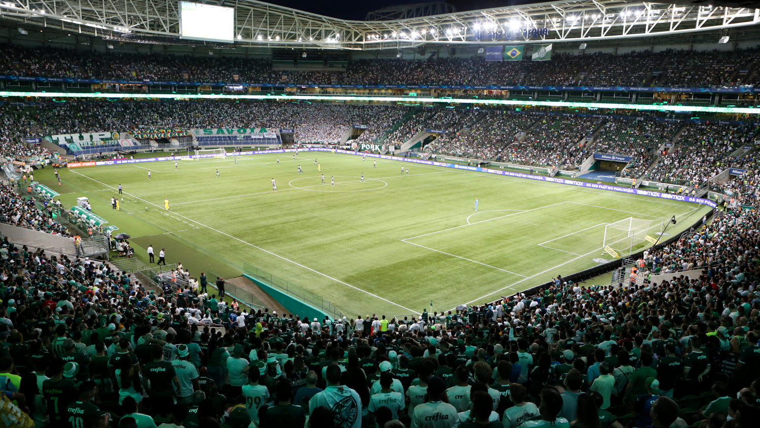 Palmeiras negocia com WTorre para substituição do gramado do Allianz Parque