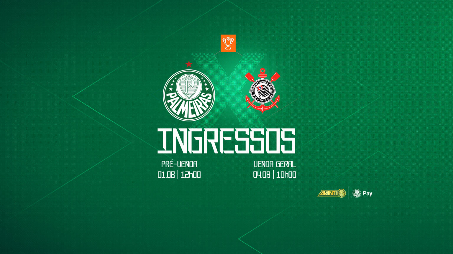Palmeiras divulga informações sobre venda de ingressos para clássico no Allianz.