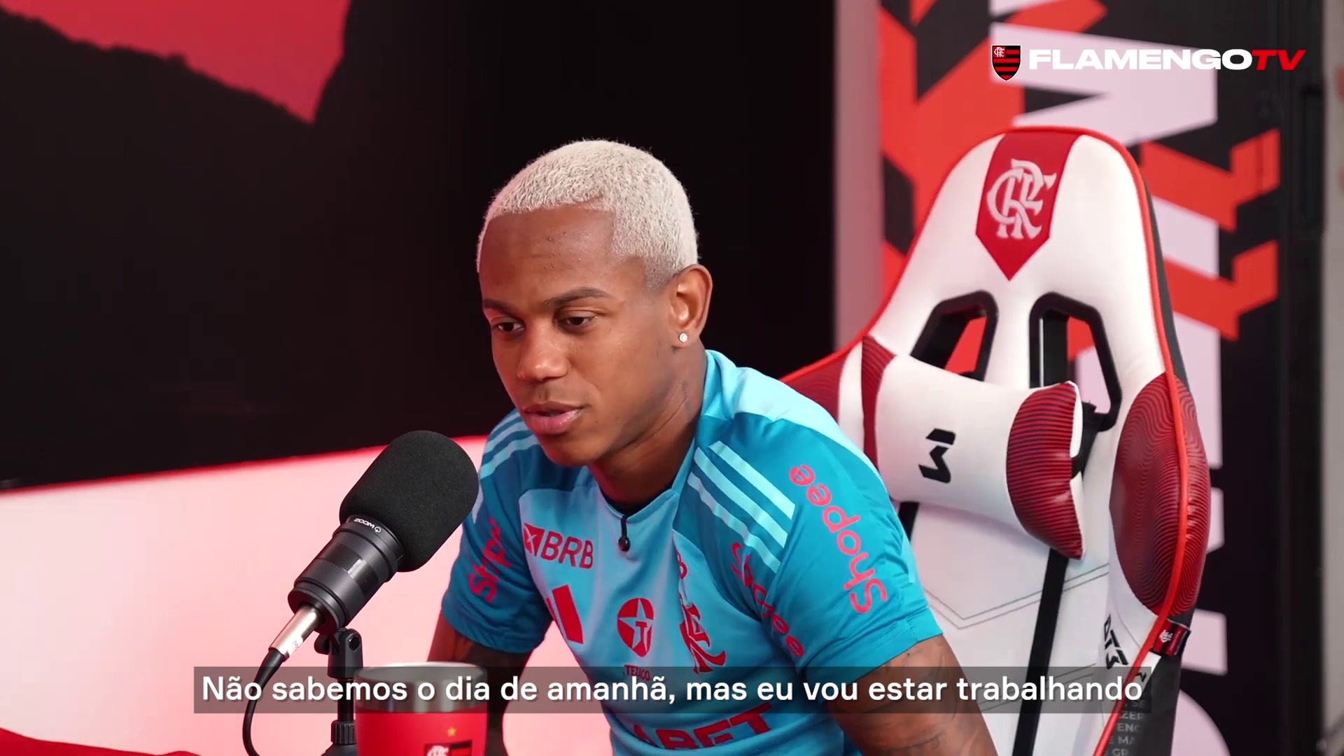 Wallace Yan busca conquistar a Libertadores com o Flamengo.