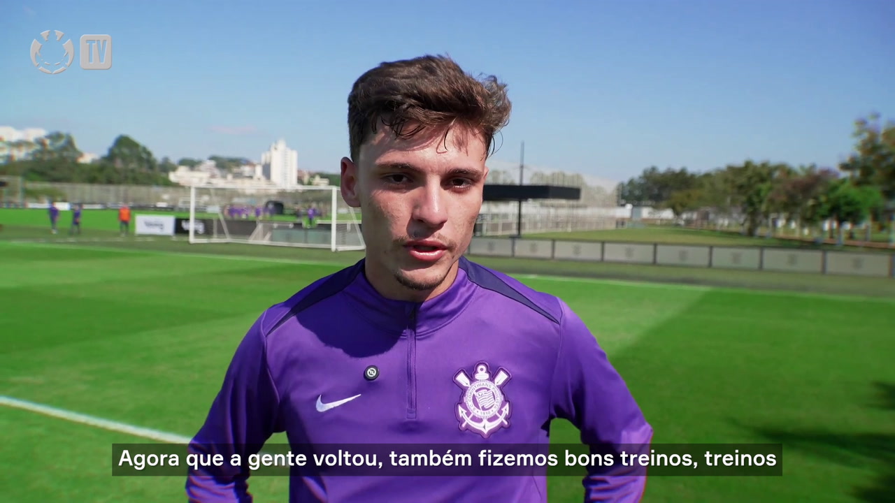 Evolução do Corinthians sob avaliação de Breno Bidon durante treinamentos