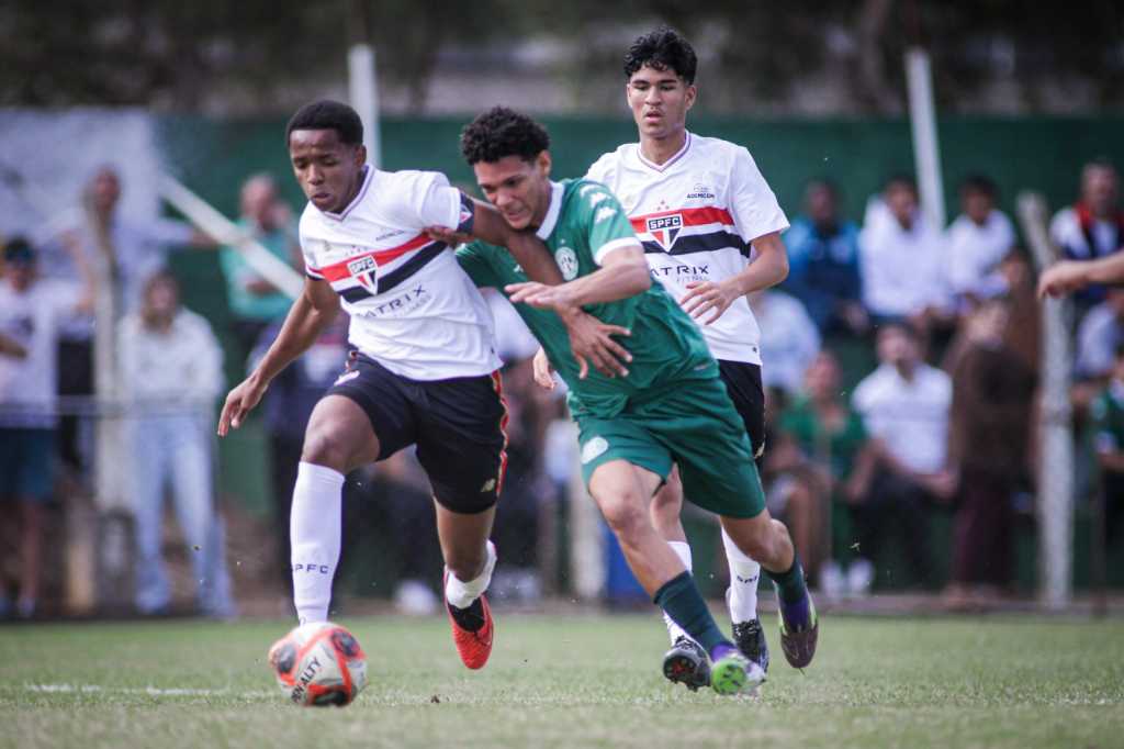 São Paulo é derrotado pelo Guarani no sub-17 e vence o Rio Branco no sub-15