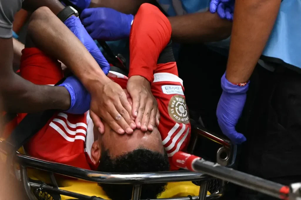 Musiala, lesão contra o PSG