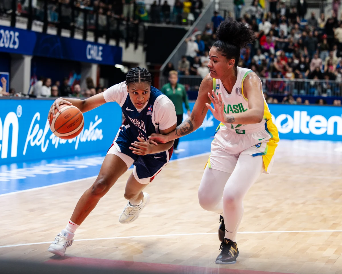 Brasil sofre virada dos EUA no último quarto e fica com vice da Americup feminina