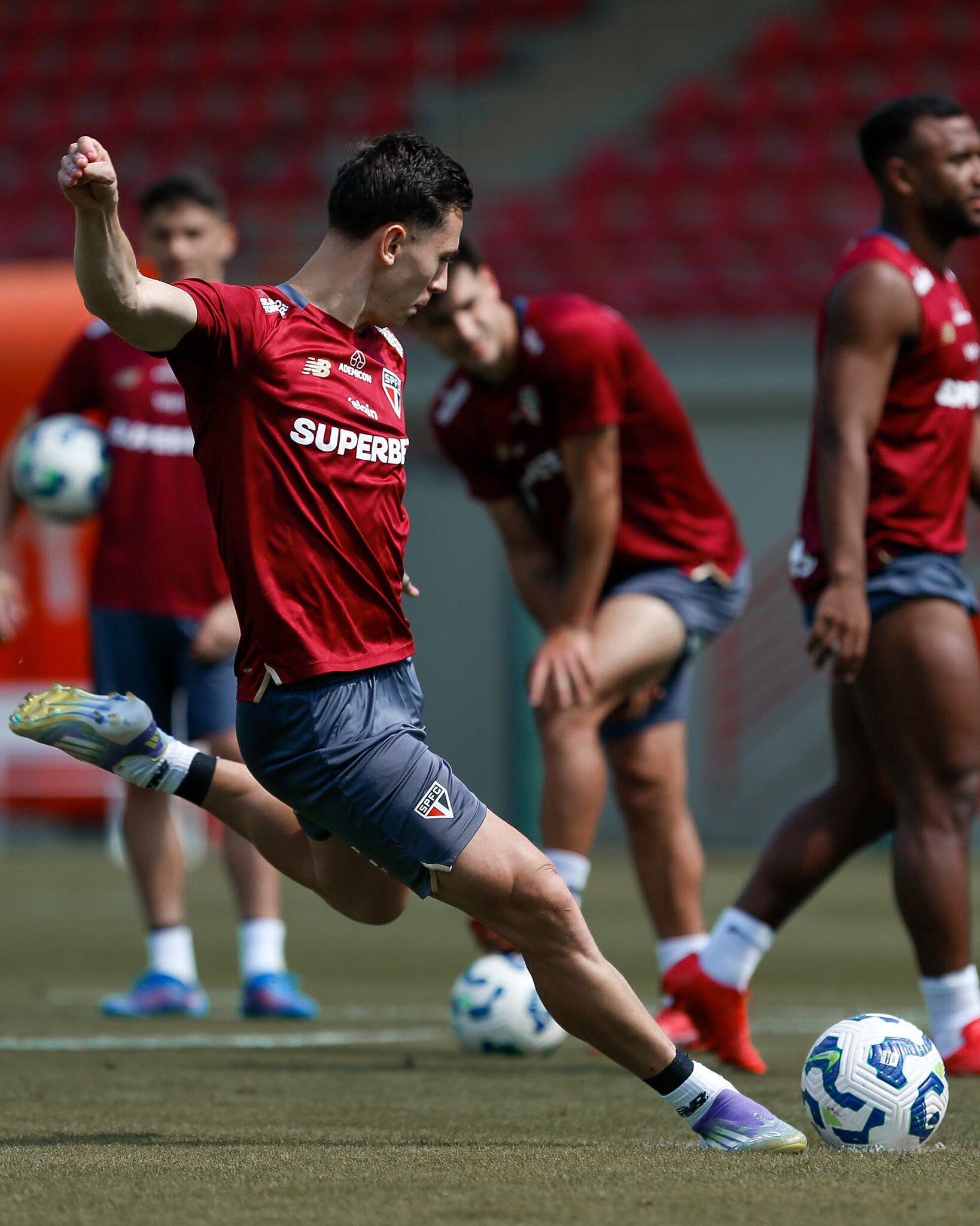 Veja fotos do treino do São Paulo desta sexta-feira