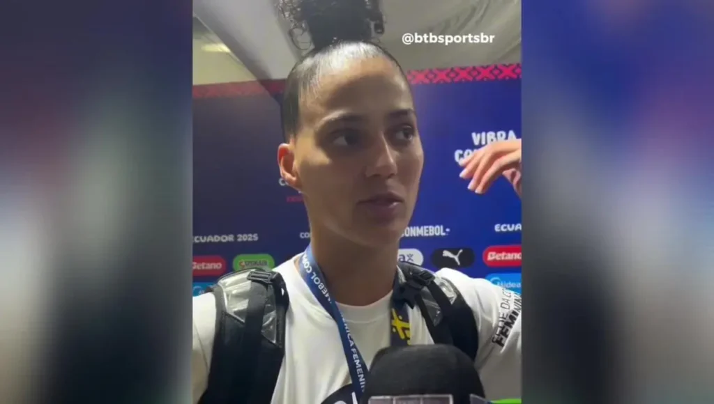 Artilheira da Copa América, Amanda destaca coragem da Seleção Brasileira após título