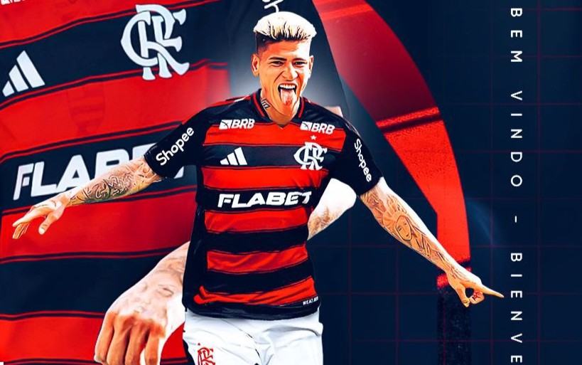 Flamengo contrata Jorge Carrascal para reforçar o meio-campo do time titular.