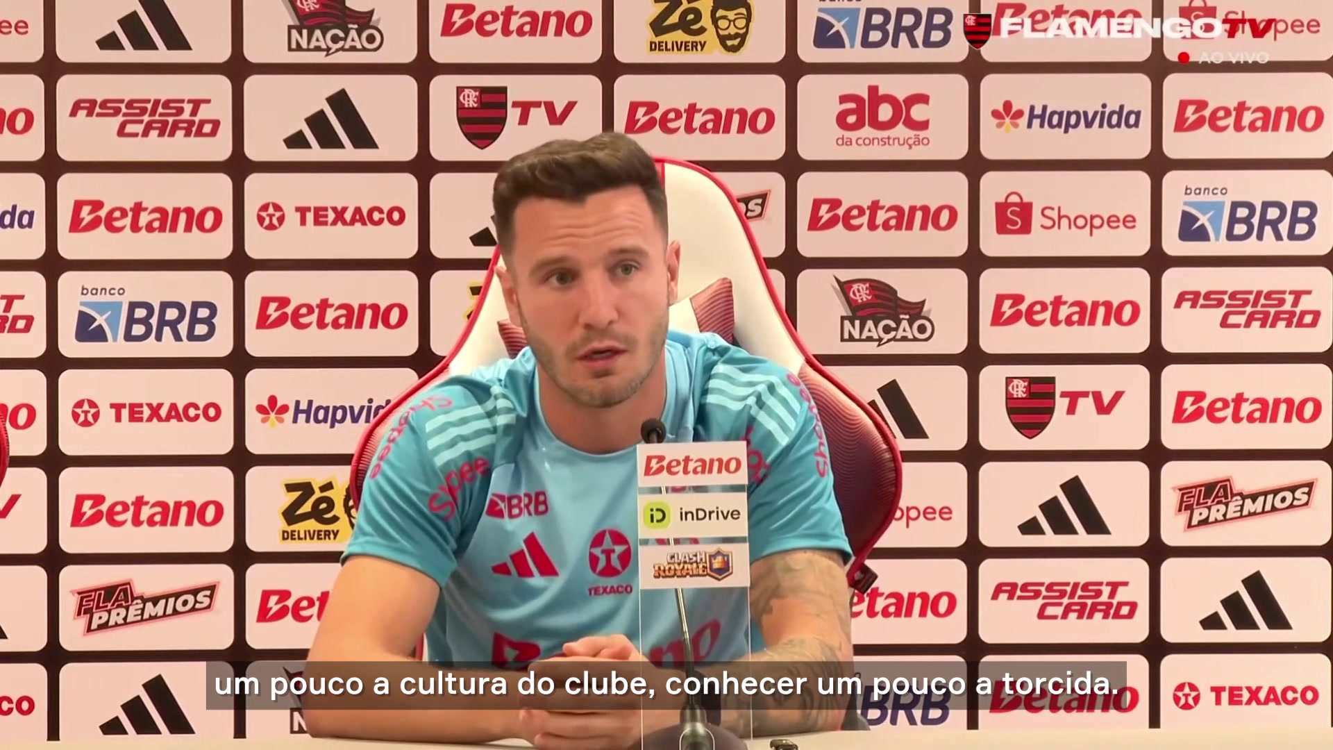 Saúl Ñíguez fala sobre adaptação à cultura brasileira no Flamengo