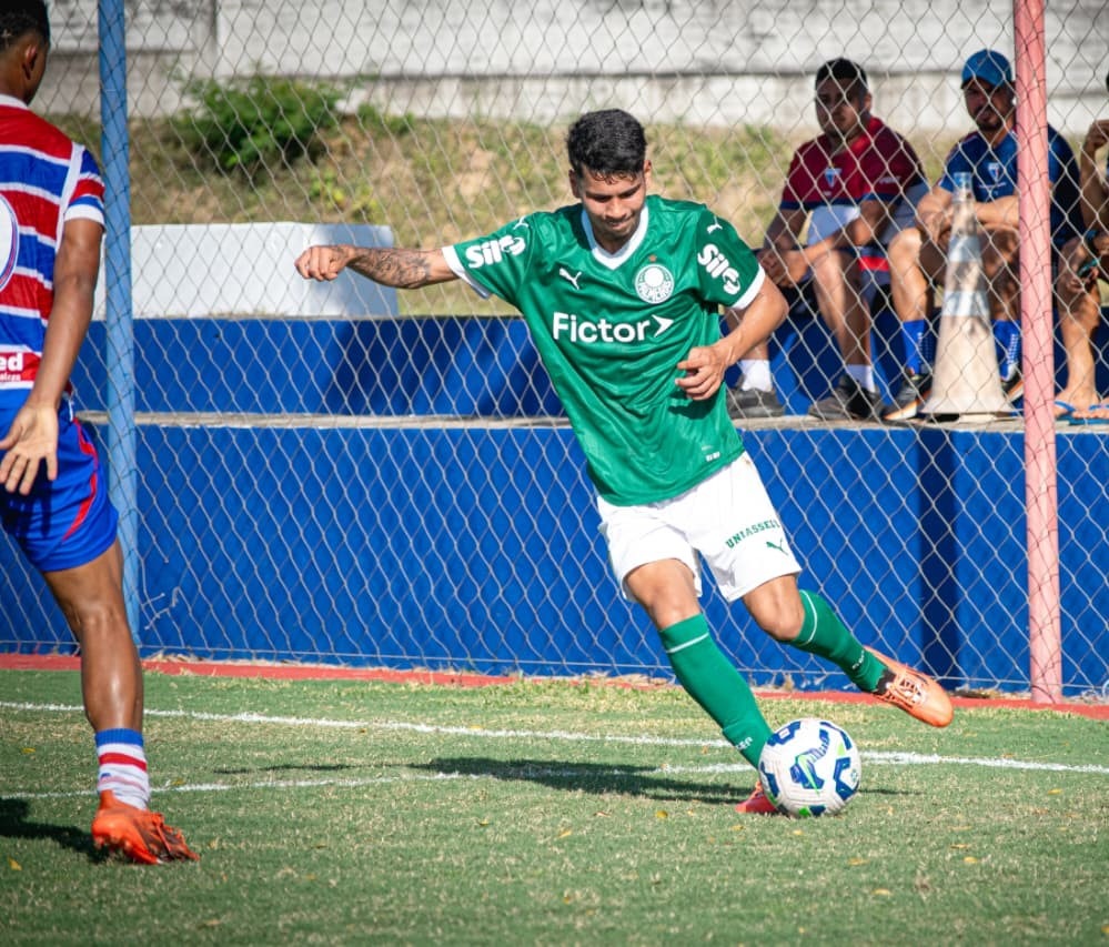Derrota do Palmeiras para o Fortaleza no Campeonato Brasileiro Sub-17