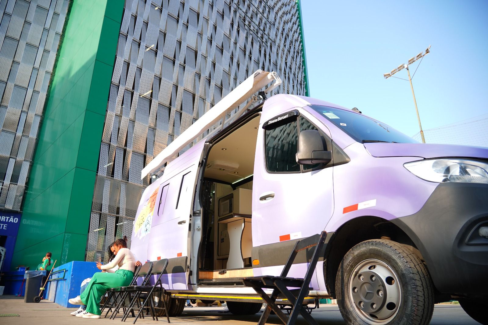 Palmeiras realiza campanha contra violência à mulher no Allianz Parque antes de jogo