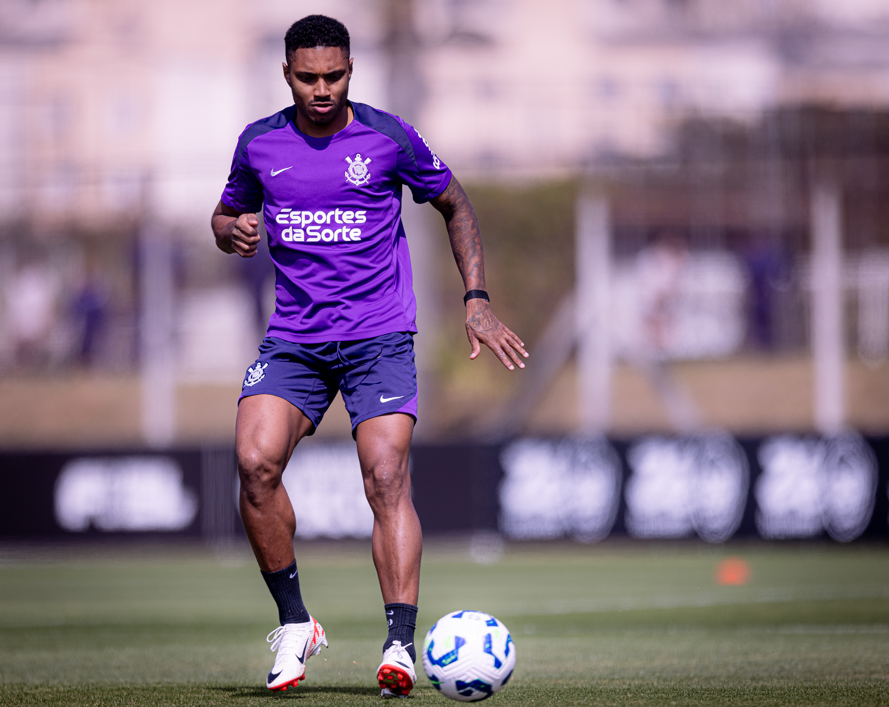 Treino do Corinthians antes do jogo contra o Bahia: veja as fotos.