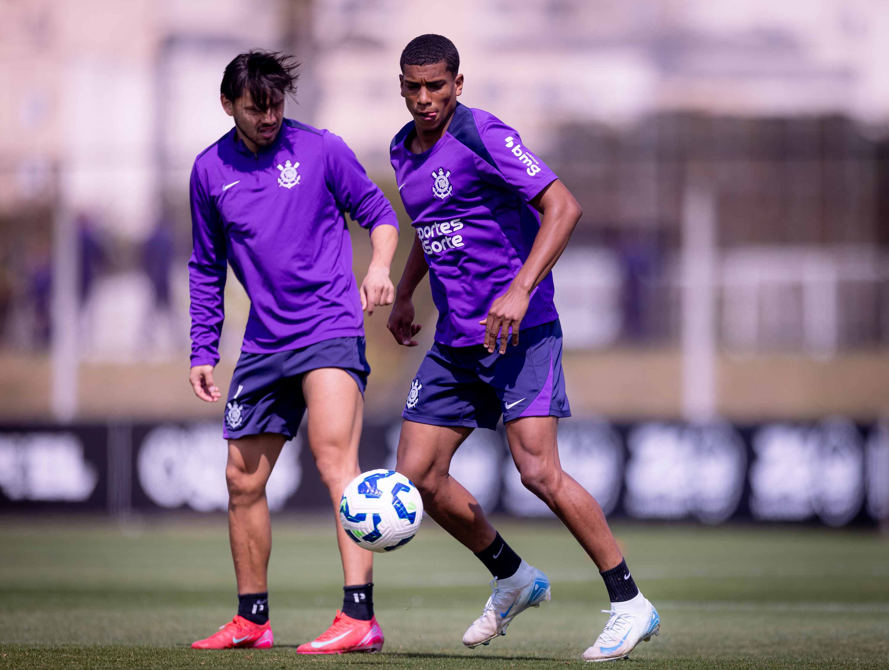 Corinthians intensifica treinamento para o Derby no Brasileirão; veja as imagens