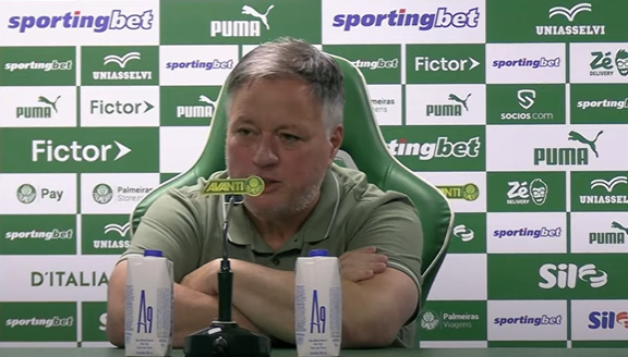 Barros reforça confiança em Abel e destaca necessidade de reequilíbrio no Palmeiras
