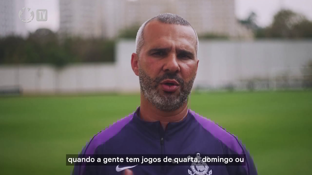 Coordenador de performance do Corinthians detalha semana de treinos