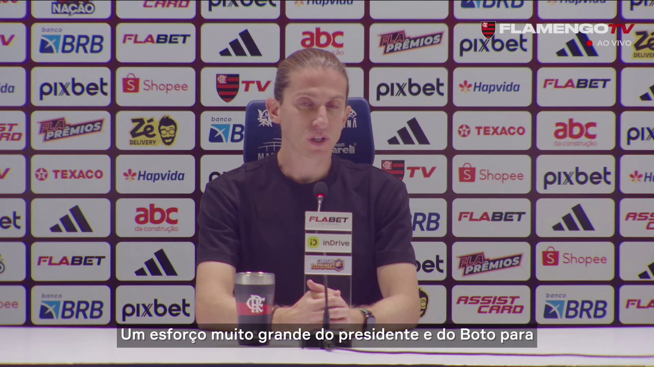 Filipe Luís destaca janela de transferências extraordinária do Flamengo