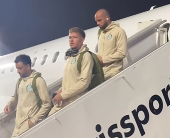 Palmeiras chega ao Rio de Janeiro com Bruno Fuchs para enfrentar o Botafogo