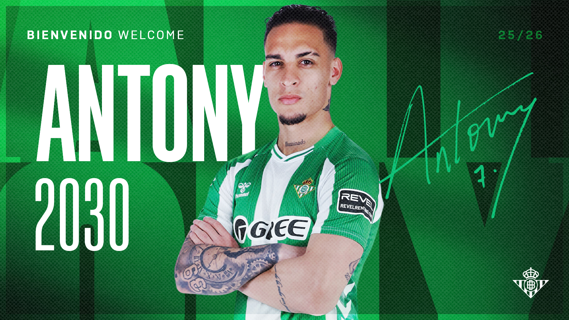 Real Betis anuncia o retorno de Antony em definitivo - Gazeta