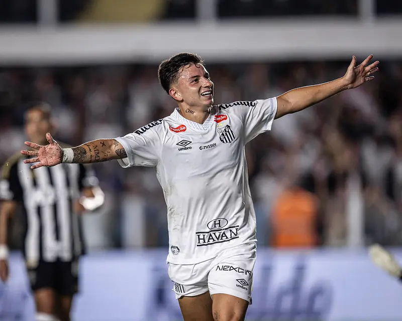 Santos venceu o Atlético-MG no 1º turno do Brasileirão de 2025