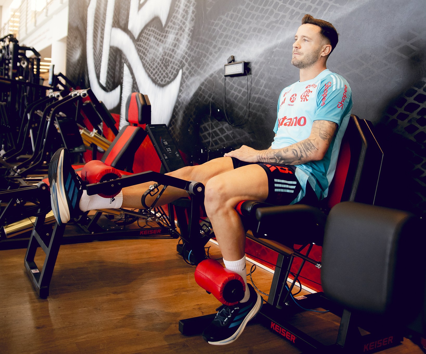 MEIA PRONTO PARA CLASSICO? Saúl deve estar disponível para clássico contra o Vasco