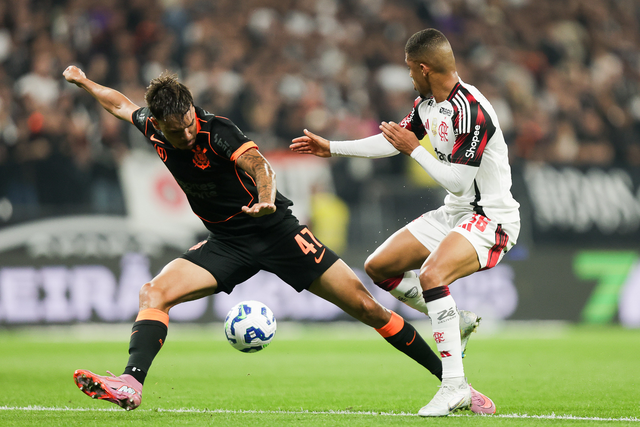 Corinthians e Flamengo: destaques e imagens da partida pelo Brasileirão
