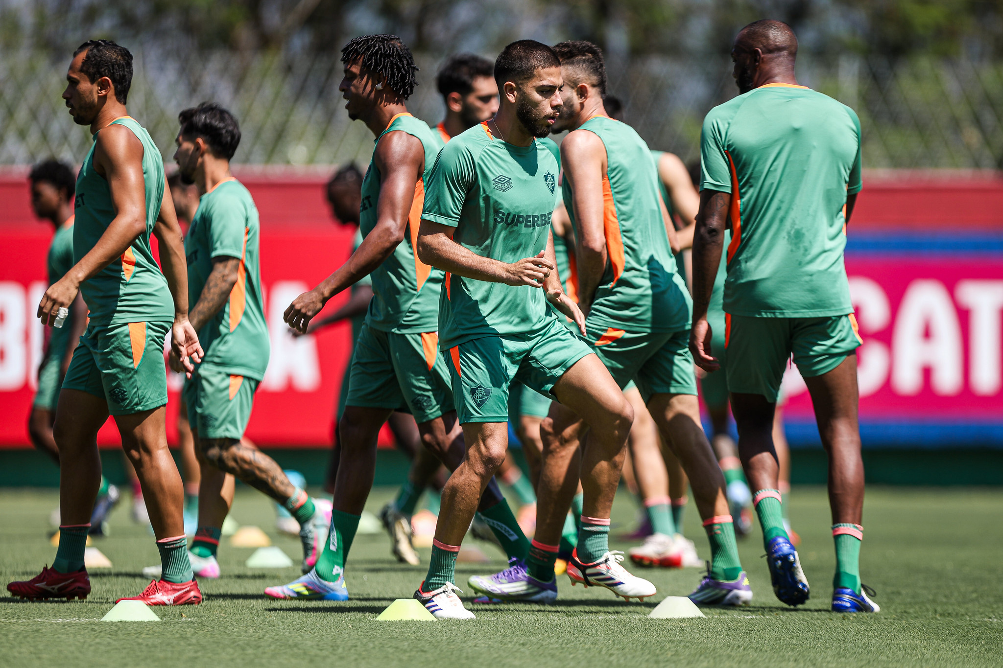 Fluminense encerra preparação para encarar o Sport