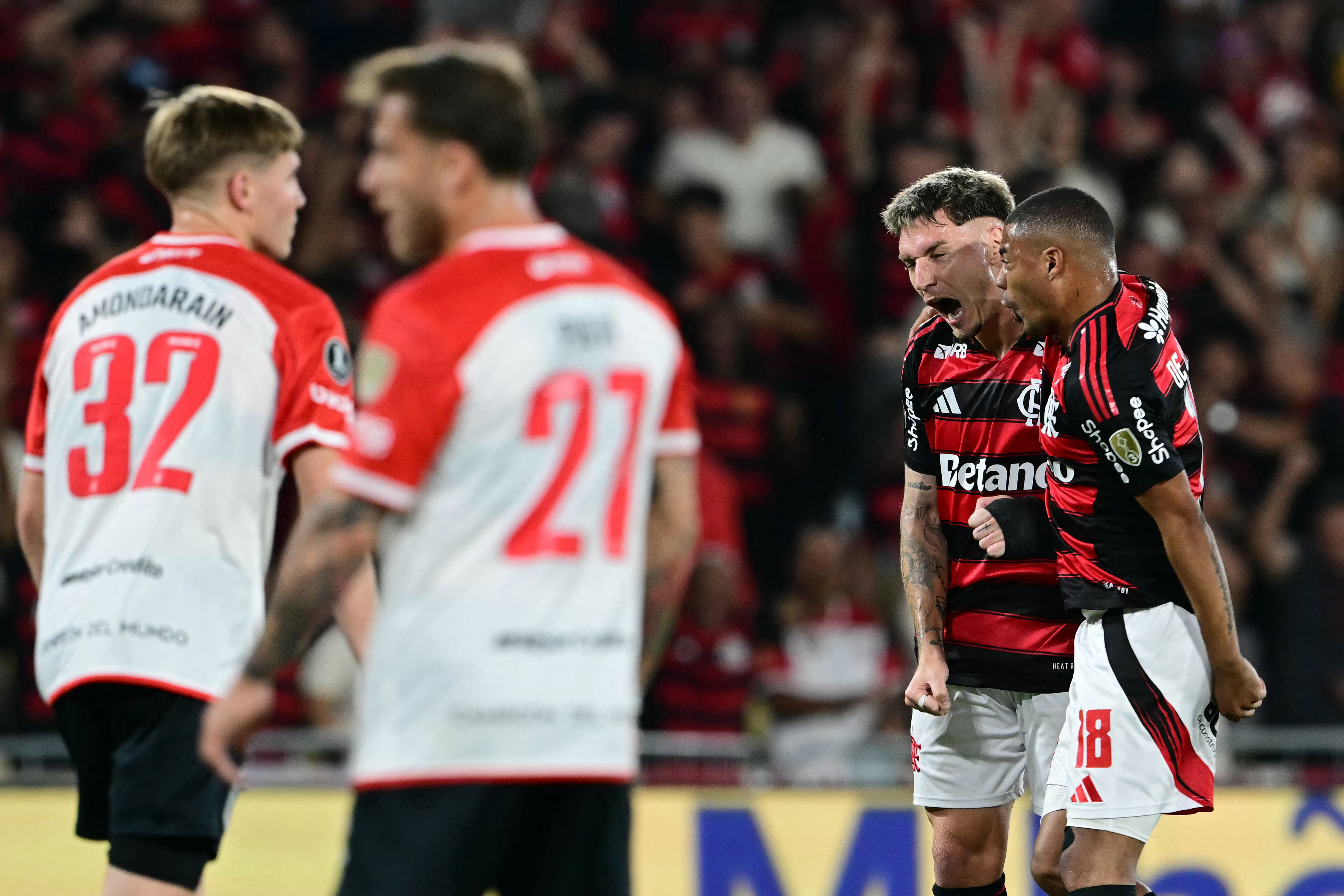 QUASE SOBERANOS! Flamengo mantém invencibilidade na Argentina há quase oito anos na Libertadores
