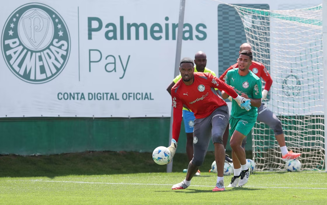 Treino do Palmeiras deste domingo: fotos exclusivas dos bastidores da preparação