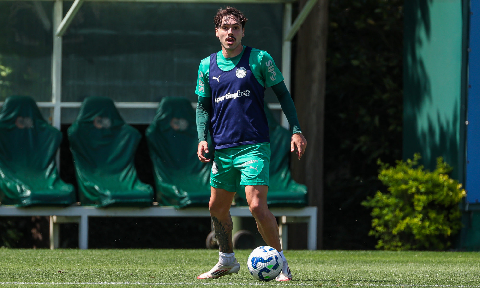 Palmeiras aprimora treinamentos com Andreas e Maurício para enfrentar o Internacional
