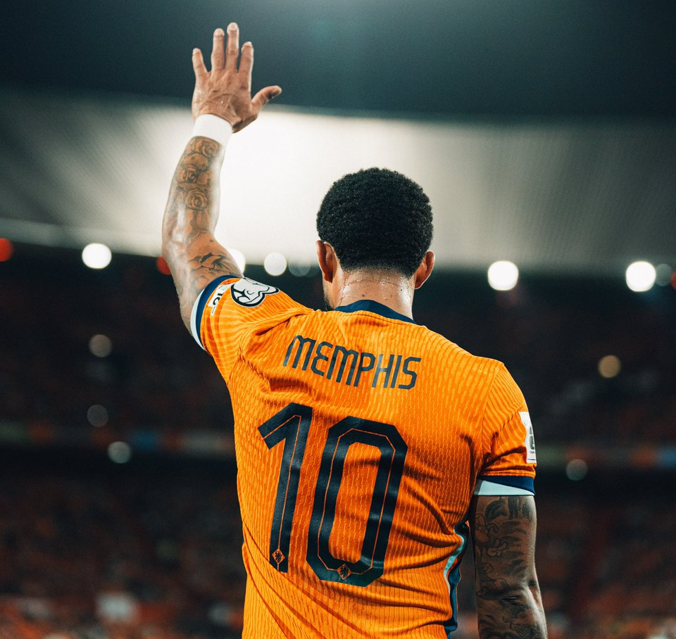 DESTAQUE INTERNACIONAL! Memphis empata com Sneijder como maior assistente da história da seleção holandesa